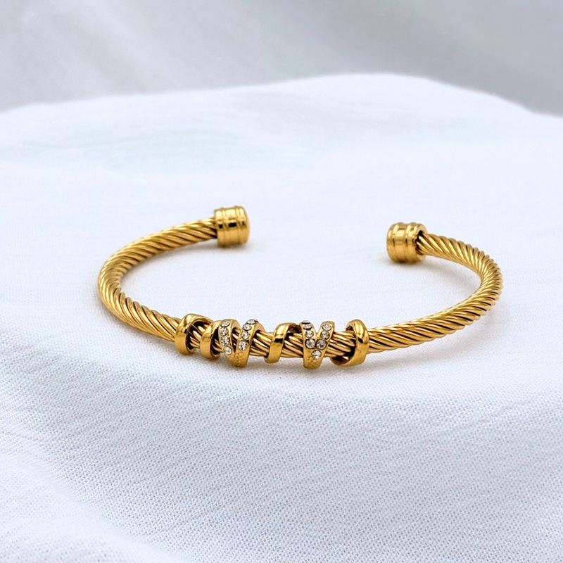 PULSERA ACERO ESPIRAL CON BRILLOS PU1978G42 PULSERA ACERO ESPIRAL CON BRILLOS PU1978G42