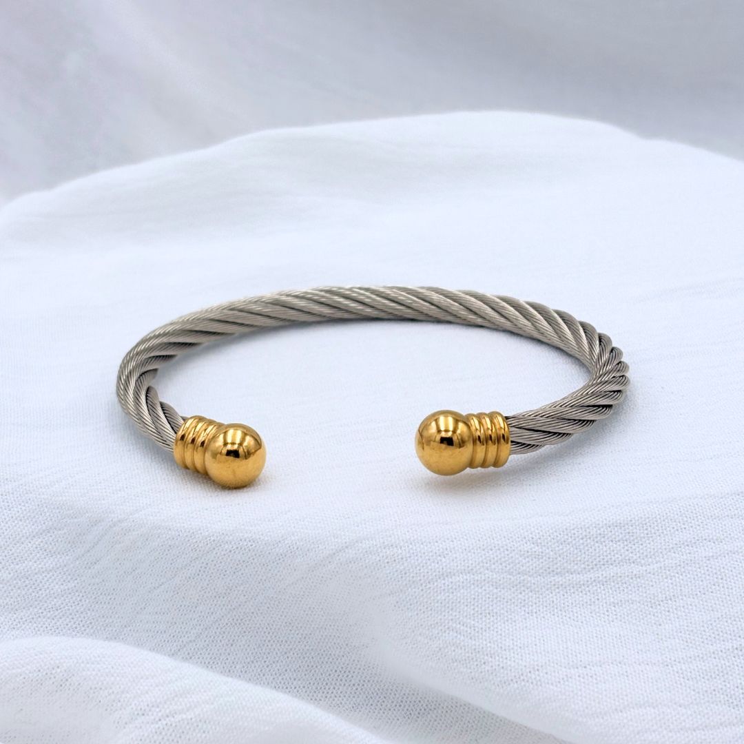 PULSERA ACERO ACORDONADO PU1981G53