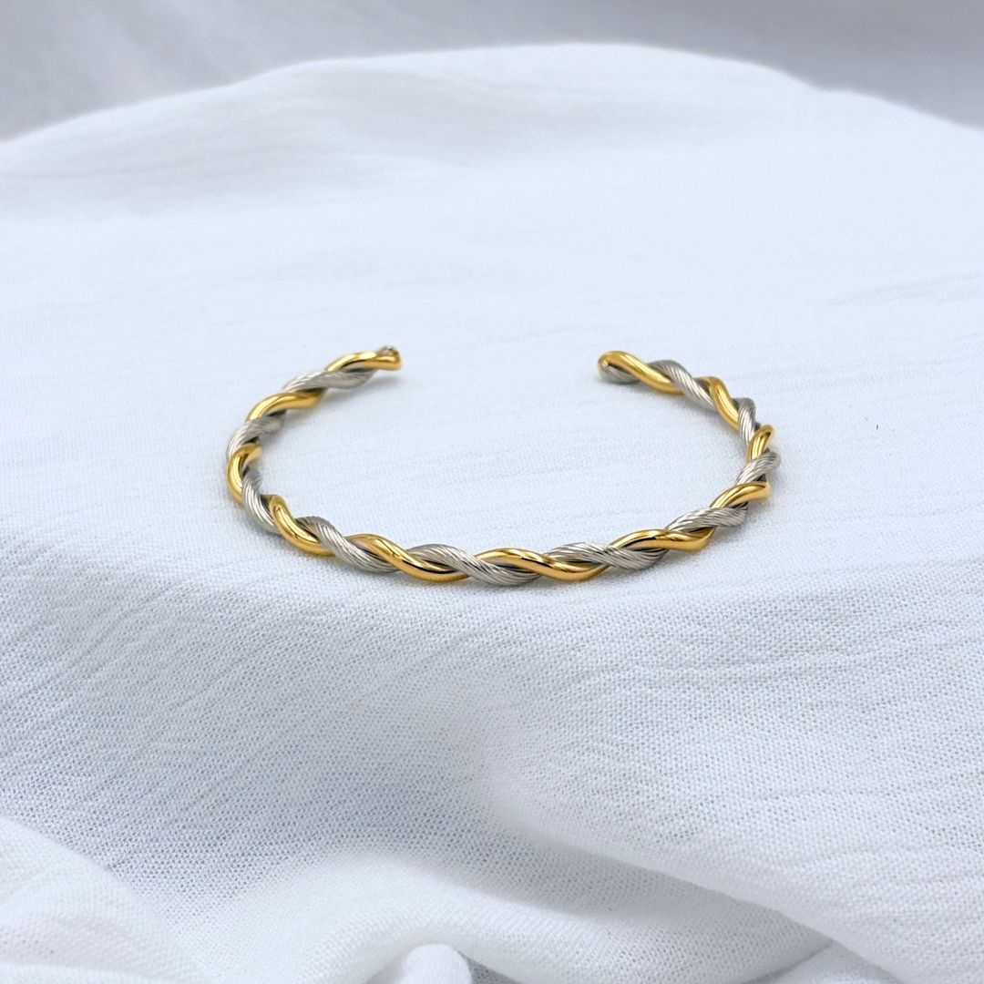PULSERA ACERO ENTRELAZADA MIXTA PU1985G36