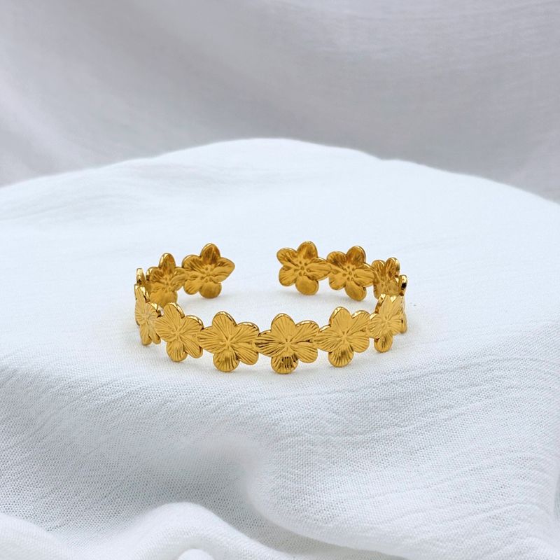 PULSERA ACERO FLORES PU1989G54 PULSERA ACERO FLORES PU1989G54