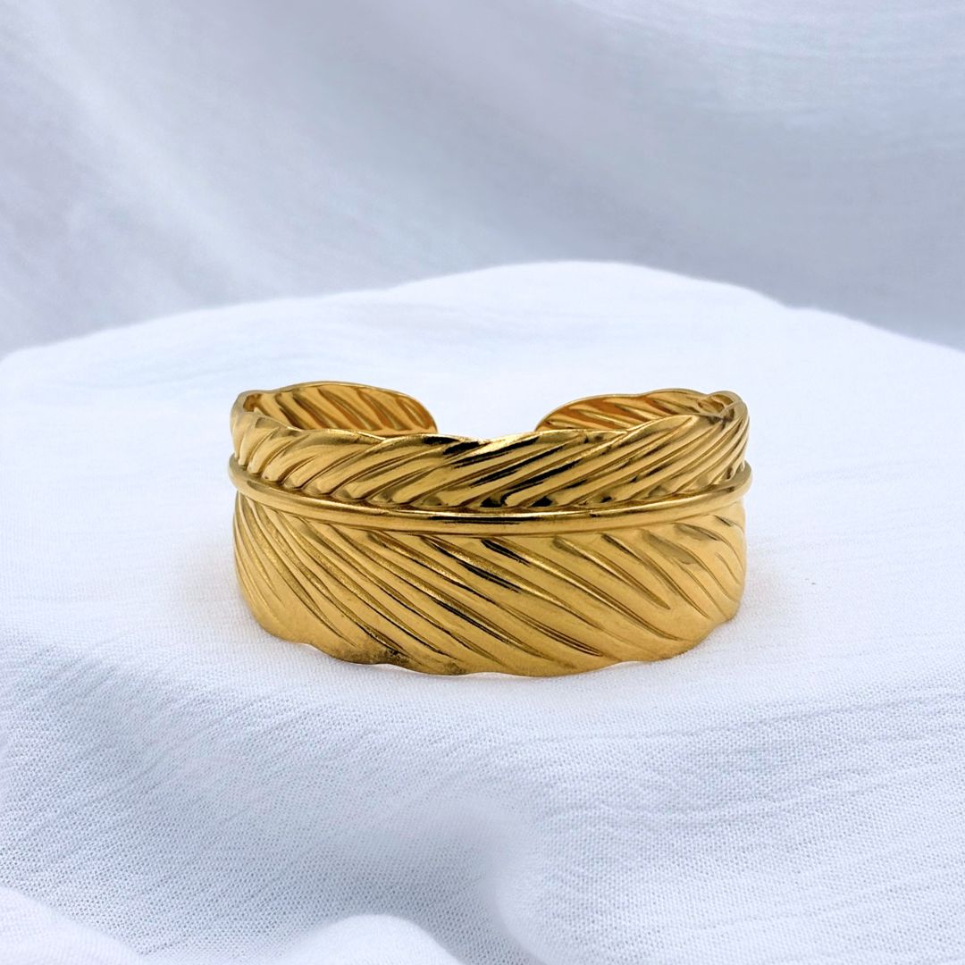 PULSERA ACERO DE HOJA PU1991G40