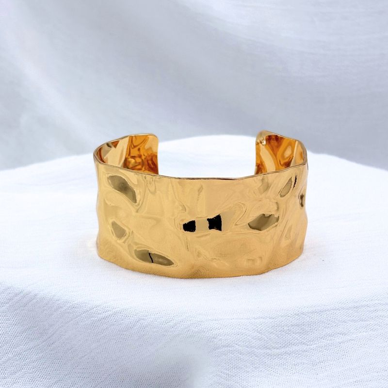 PULSERA ACERO ANCHO ARRUGADO PU1994G120