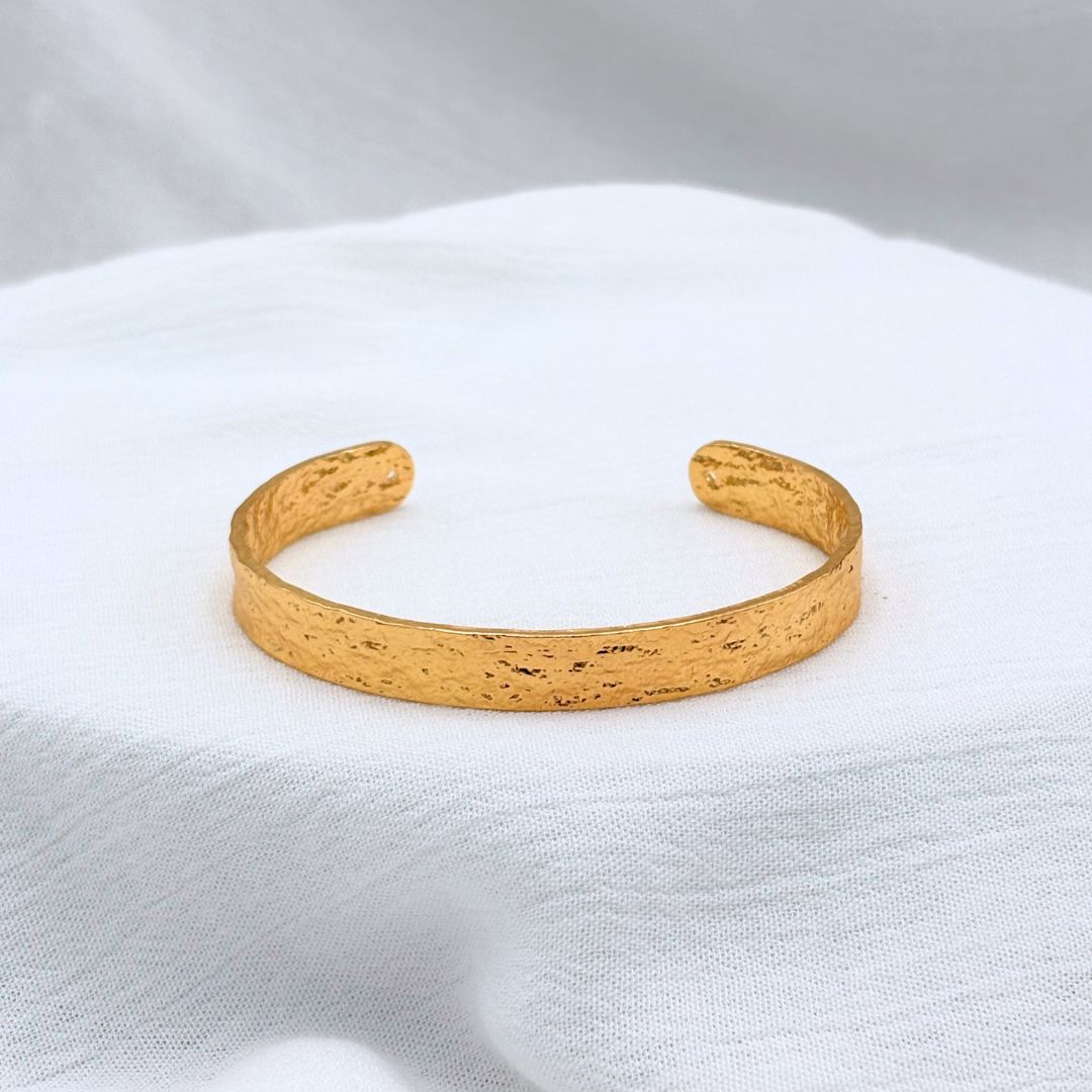PULSERA DE ACERO CORRUGADO DELGADA PU1999G117