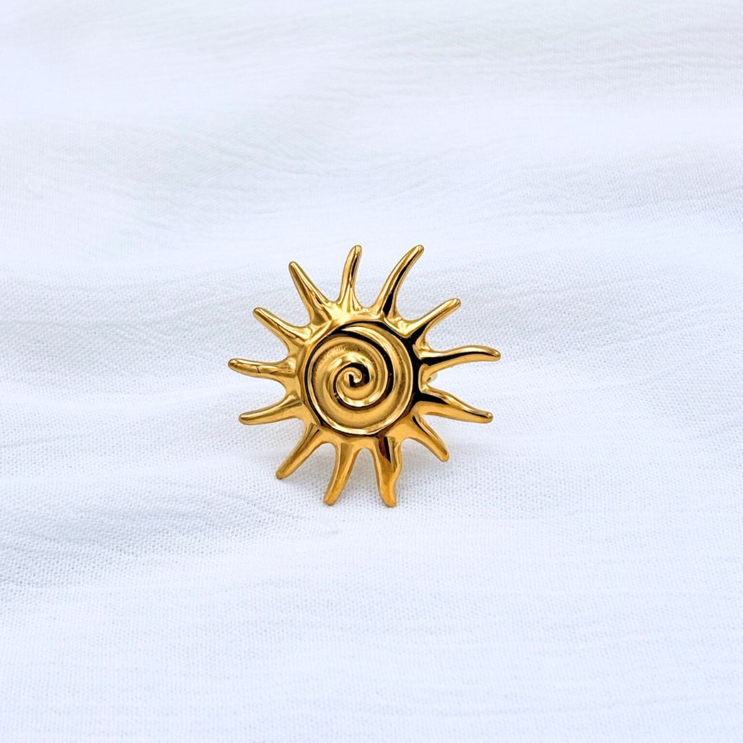 ANILLO ACERO SOL AN3859G105