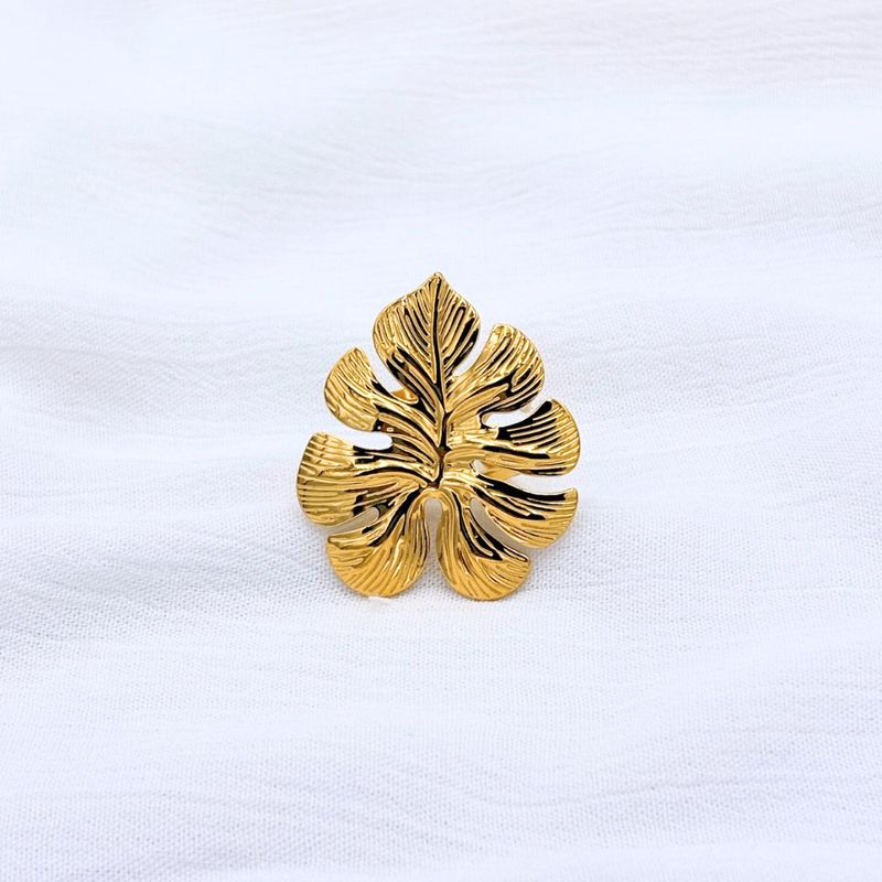ANILLO ACERO MONSTERA AN3861G63 ANILLO ACERO MONSTERA AN3861G63