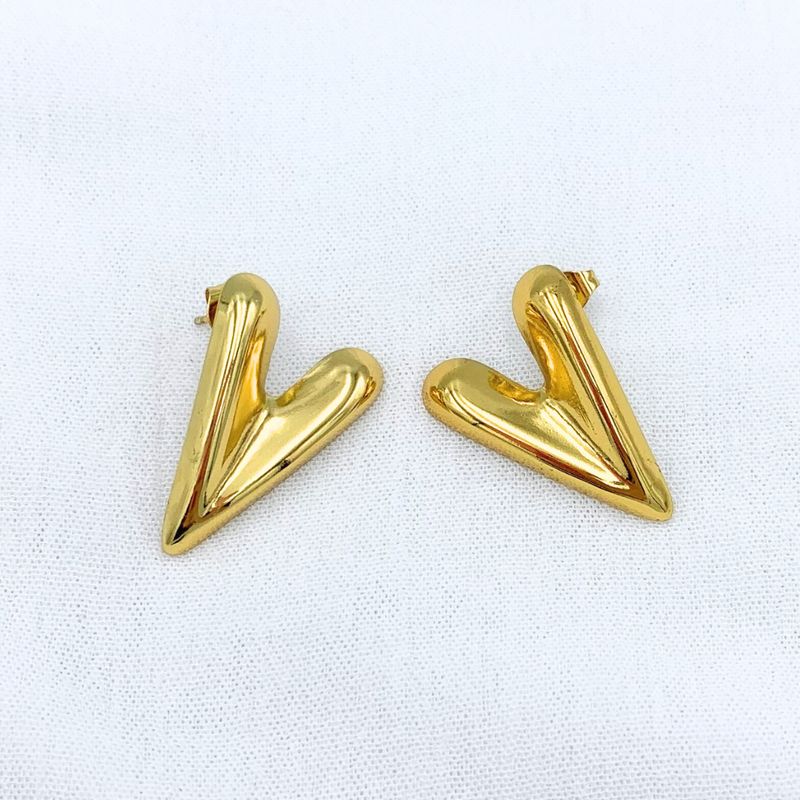 ARETES ACERO DE CORAZÓN ALARGADO AR2608G91 ARETES ACERO DE CORAZÓN ALARGADO AR2608G91