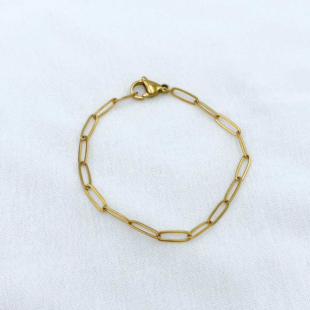 PULSERA DE ACERO DE ESLABONES PU2004F40 PULSERA DE ACERO DE ESLABONES PU2004F40