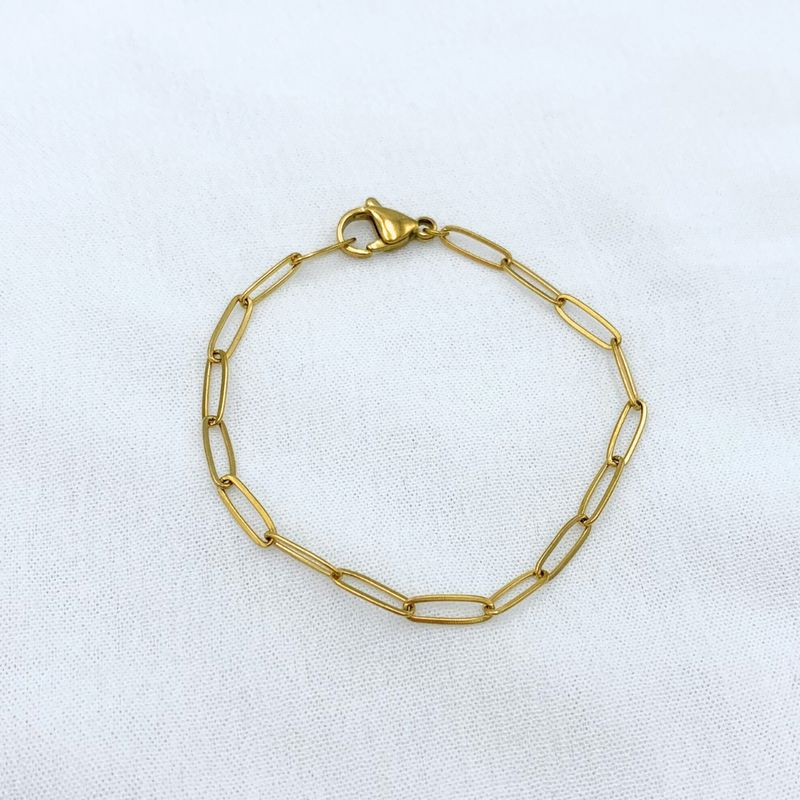 PULSERA DE ACERO DE ESLABONES PU2004F40 PULSERA DE ACERO DE ESLABONES PU2004F40