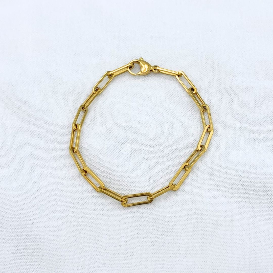 PULSERA ACERO DE ESLABONES GRUESA PU2005F40 PULSERA ACERO DE ESLABONES GRUESA PU2005F40