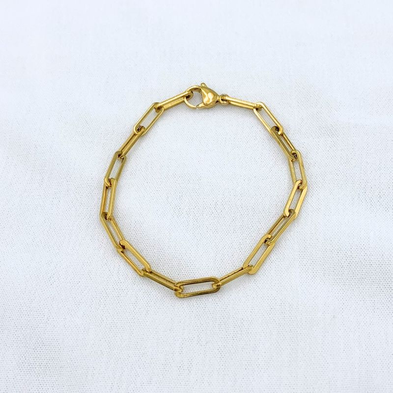 PULSERA ACERO DE ESLABONES GRUESA PU2005F40 PULSERA ACERO DE ESLABONES GRUESA PU2005F40