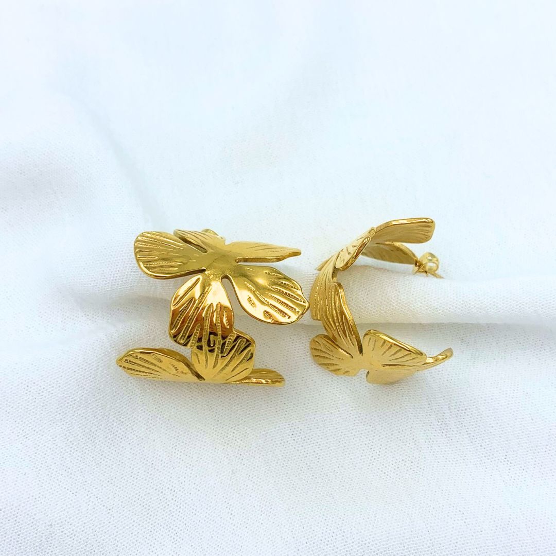 ARGOLLAS ACERO DE FLORES AG1826G54 ARGOLLAS ACERO DE FLORES AG1826G54