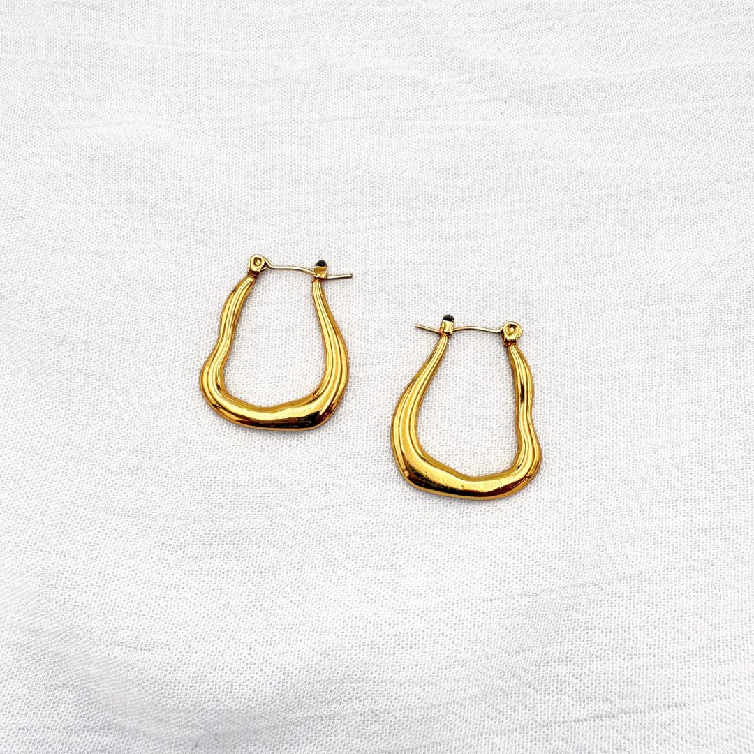 ARGOLLAS ACERO FORMA ORGÁNICA AG1845G204 ARGOLLAS ACERO FORMA ORGÁNICA AG1845G204