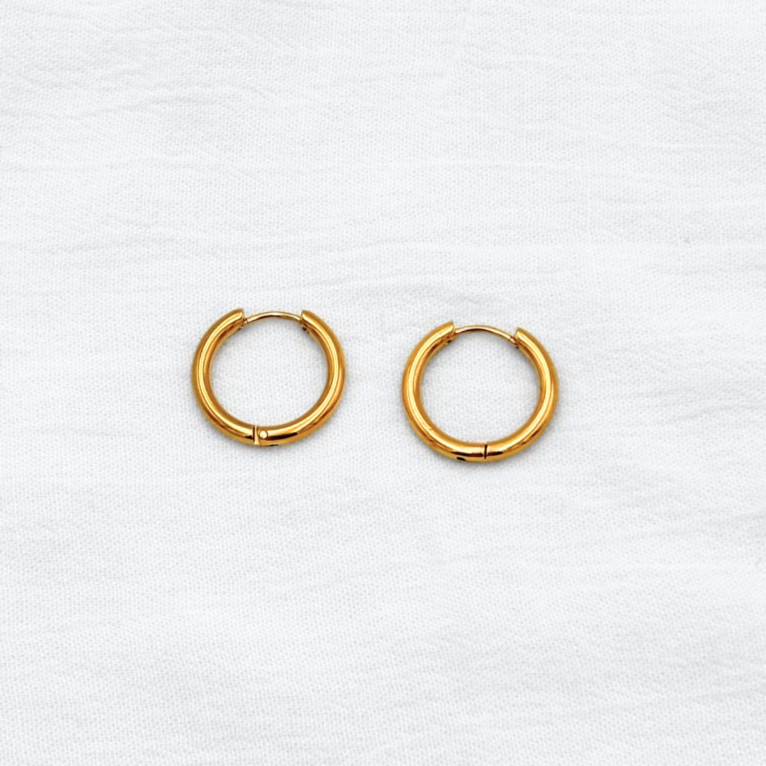 ARGOLLAS ACERO BÁSICA ANCHAS MEDIANAS AG1869G105 ARGOLLAS ACERO BÁSICA ANCHAS MEDIANAS AG1869G105