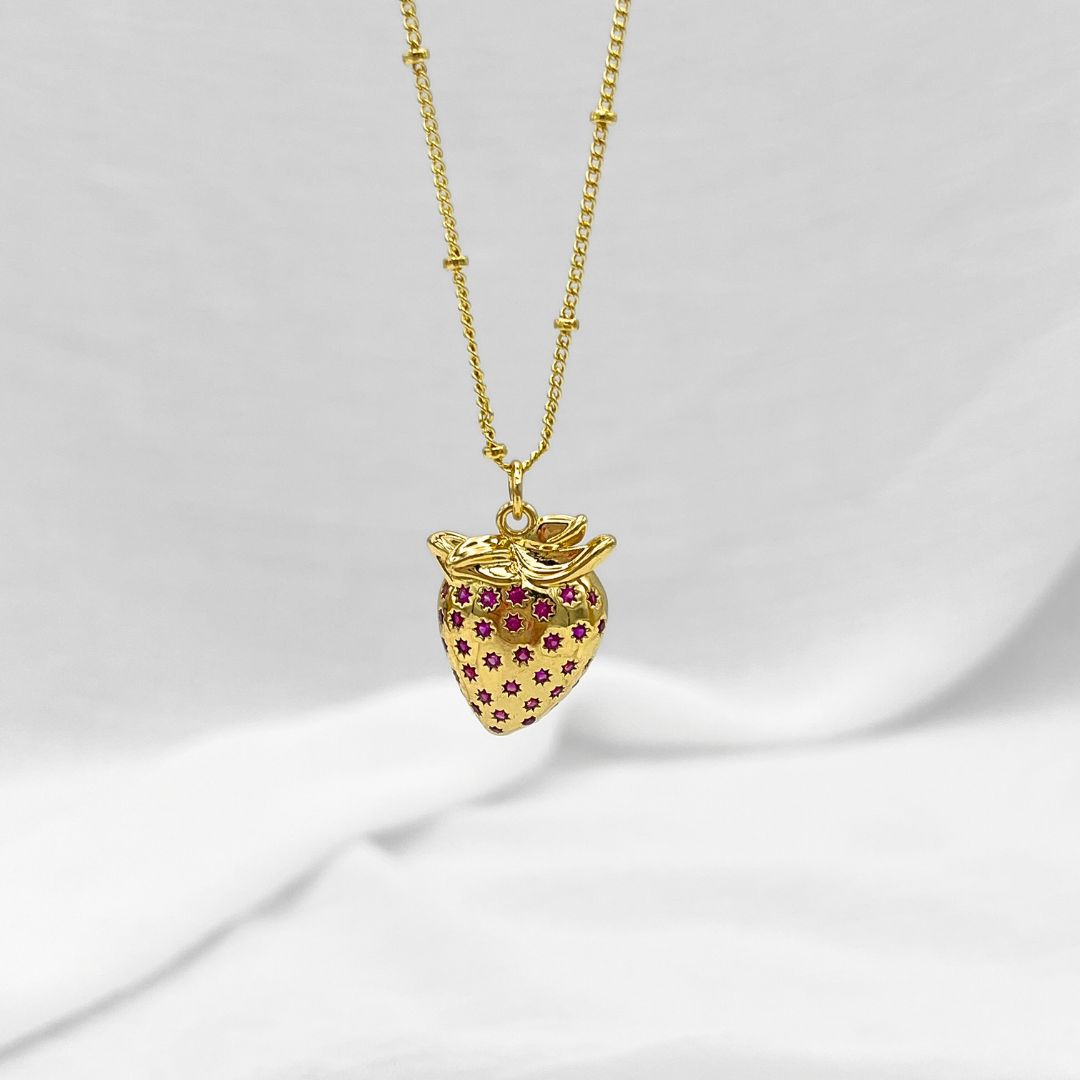 CADENA BAÑO DE ORO CON FRESA CO1860G52 CADENA BAÑO DE ORO CON FRESA CO1860G52