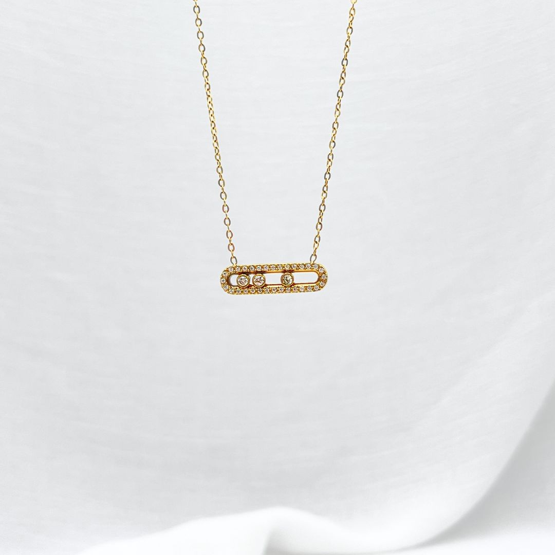 CADENA ACERO CON DIJE CON CRISTALES CO1862G35 CADENA ACERO CON DIJE CON CRISTALES CO1862G35