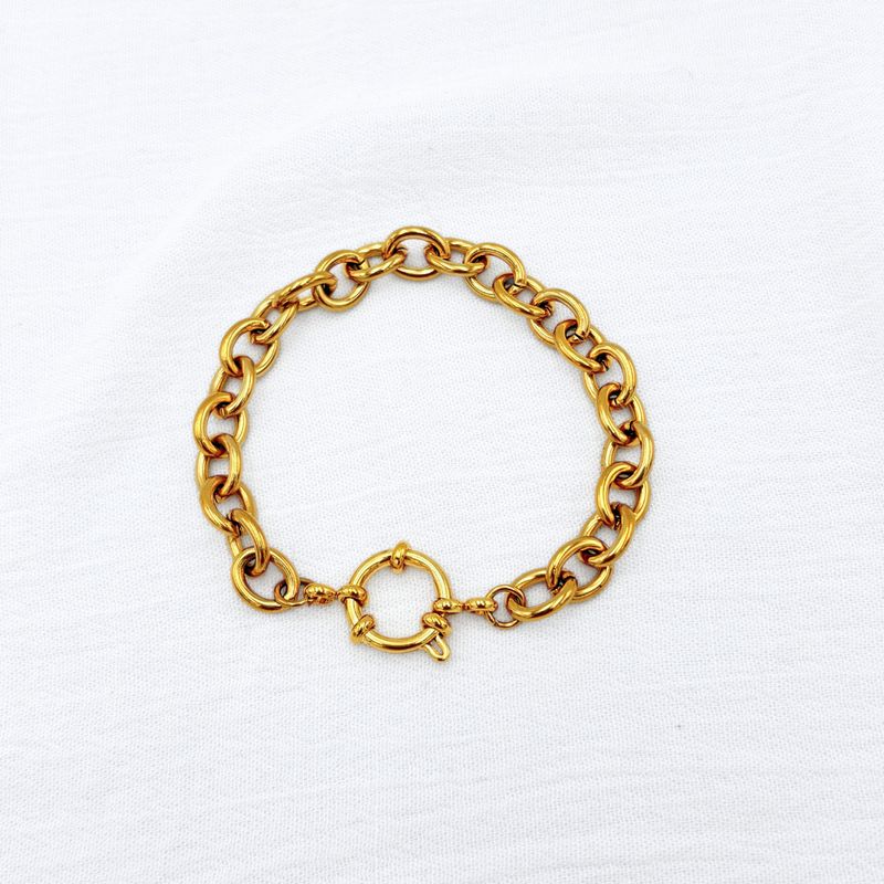 PULSERA ACERO ESLABONES CIERRE MARINERO PU2022G41 PULSERA ACERO ESLABONES CIERRE MARINERO PU2022G41