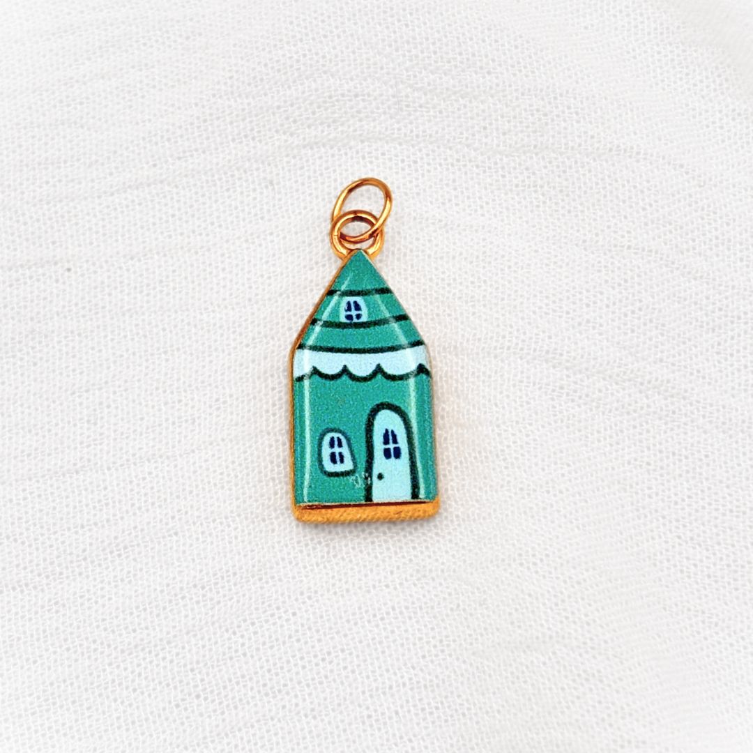 DIJE ACERO CASA TURQUESA DI0827G63 DIJE ACERO CASA TURQUESA DI0827G63