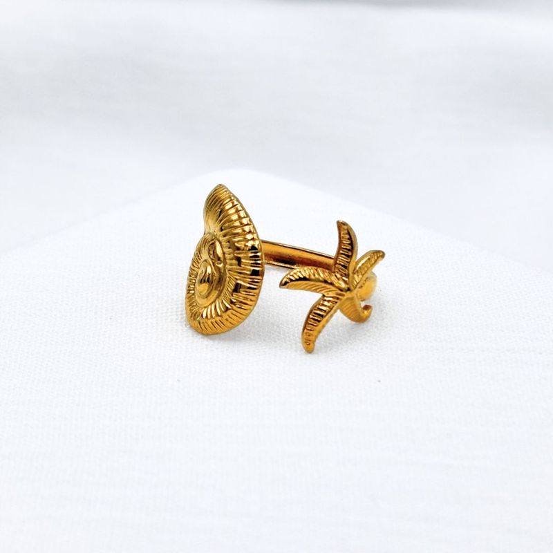 ANILLO DE ACERO MARINO AN3879G137