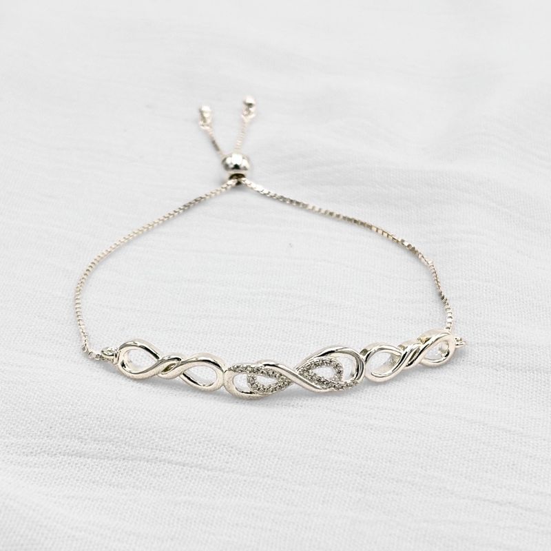 PULSERA PLATA 3 INFINITOS PU2031L20