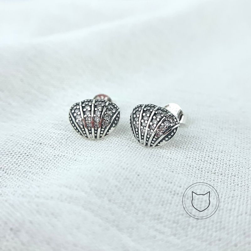 ARETES DE PLATA 925 Y CRISTALES EN MICROPAVÉ AR1969L25