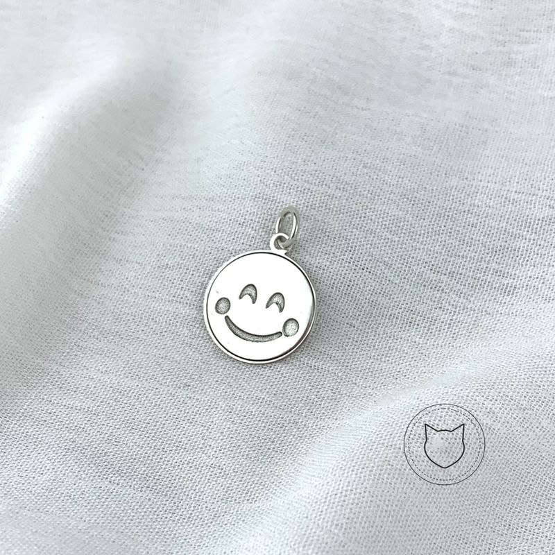 DIJE PLATA 925 CARITA FELIZ  DI0022M