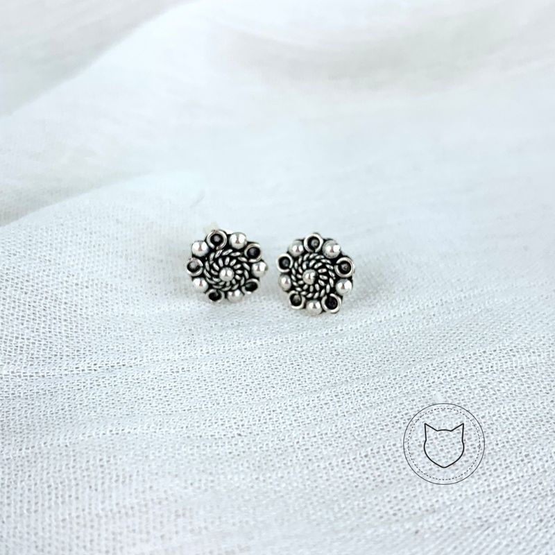 ARETE DE PLATA 925 AÑEJADA AR0769M42