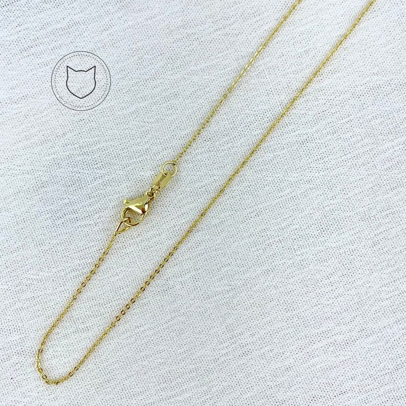 CADENA DE BAÑO DE ORO 45 CM CA0176G33