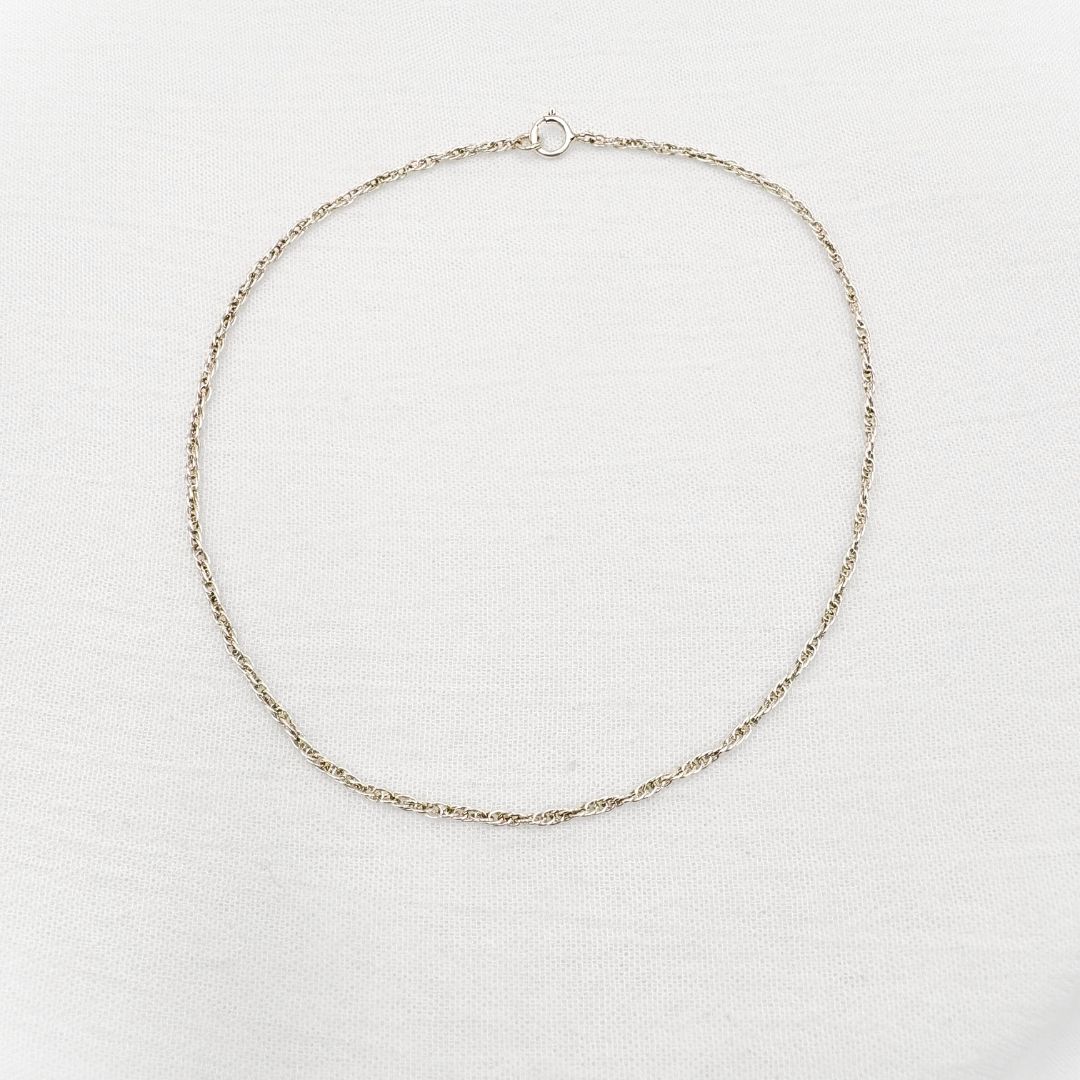 TOBILLERA DE CADENA SINGAPUR CON ACABADO PULIDO EN PLATA 925   TO0124L30