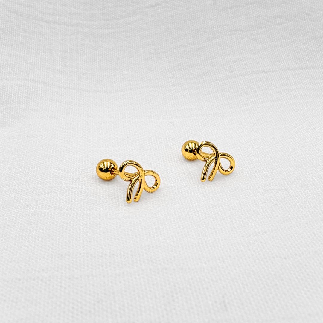 Aretes de Lazo Minimalista AB0565G79