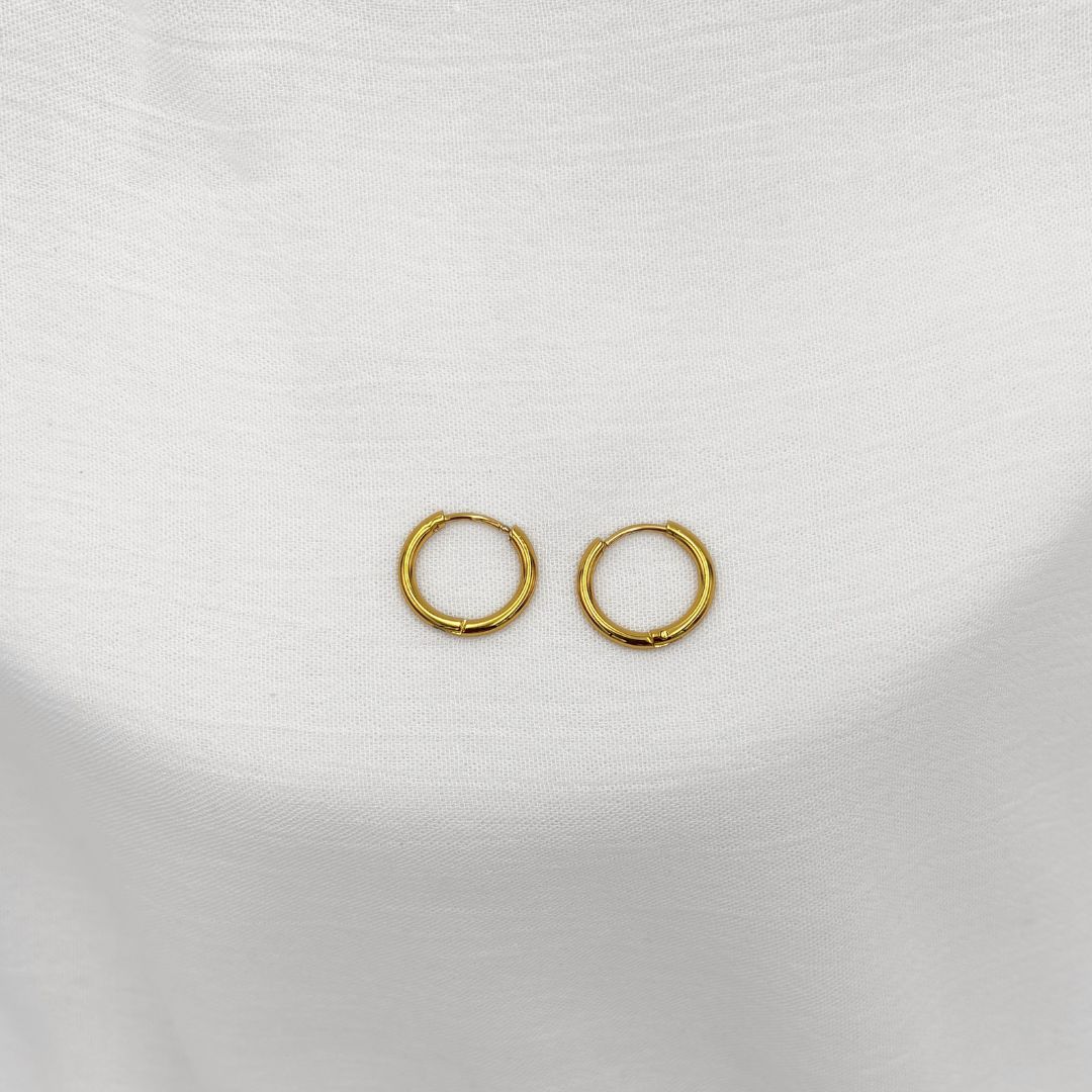 Argollas Básicas Lisas  HUGGIE AG1913G233