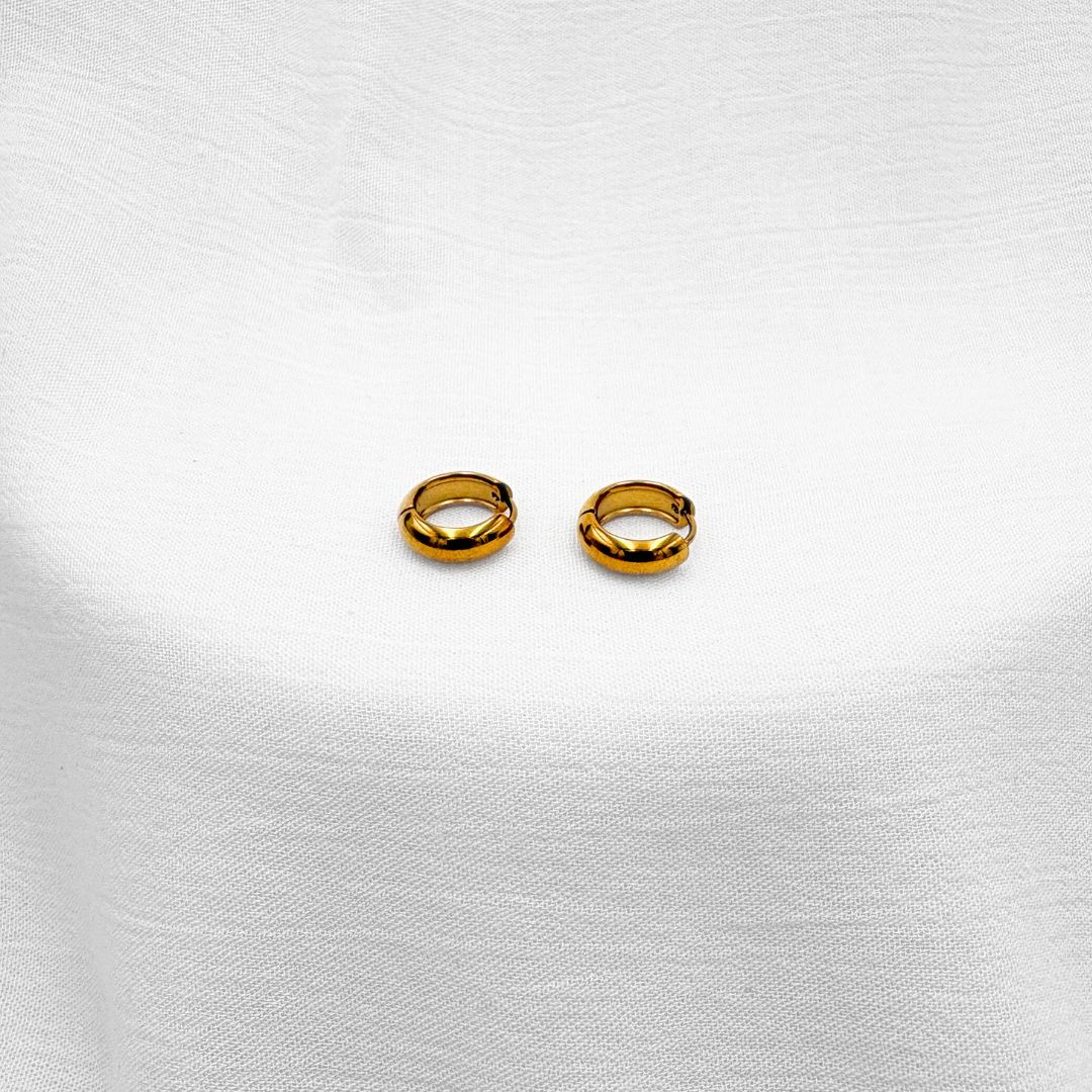 Argollas Gruesas "Chunky"  HUGGIE AG1914G112