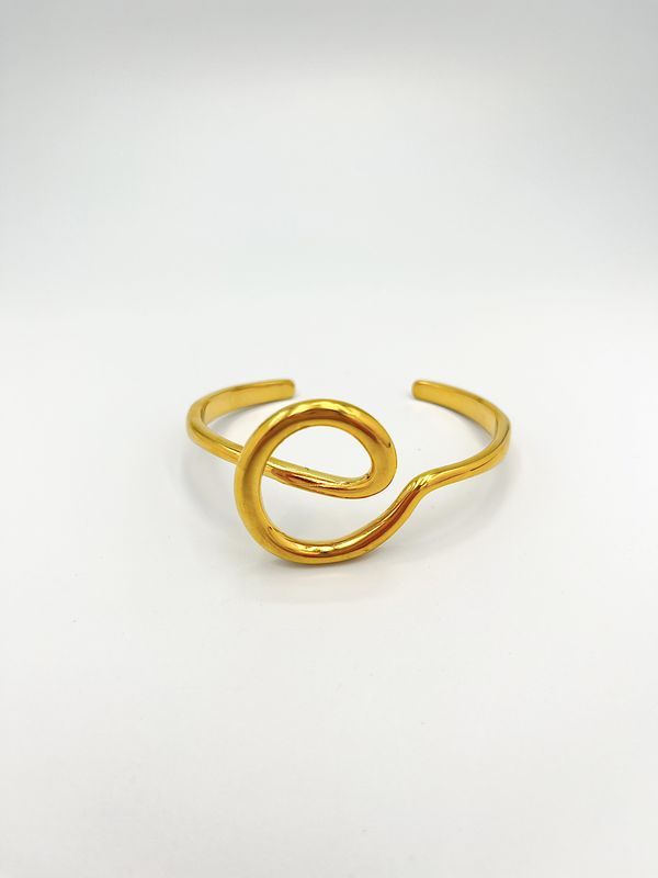 BRAZALETE DE ACERO "ESPIRAL MINIMALISTA" PU2081G51