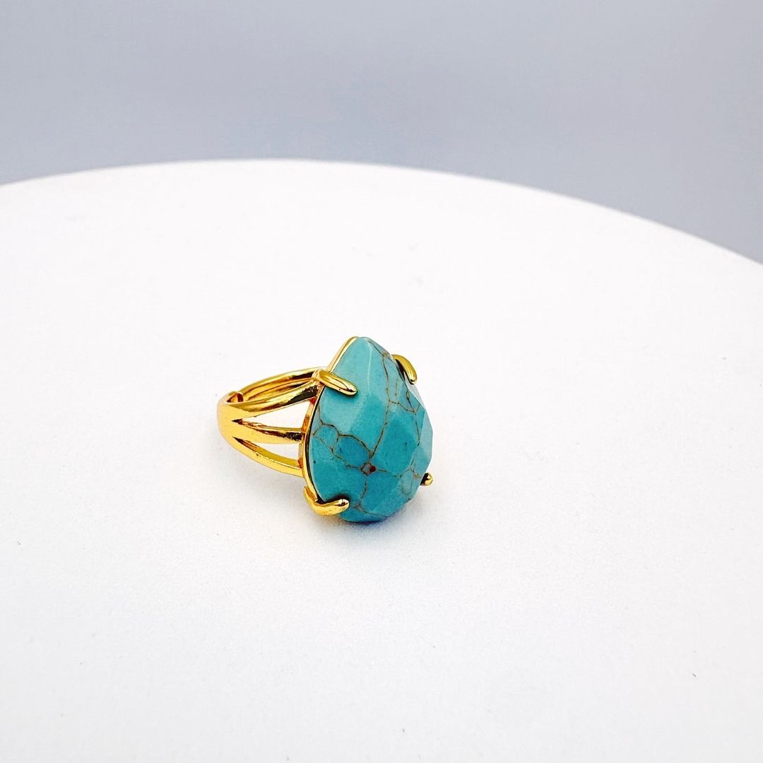 ANILLO AJUSTABLE EN TURQUESA AN3944G120 ANILLO AJUSTABLE EN TURQUESA AN3944G120