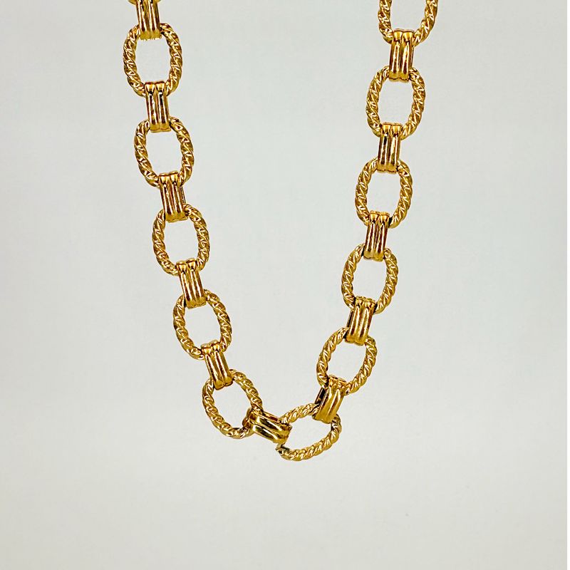 COLLAR DE ESLABONES OVALADOS GRANDES CO1942G52 COLLAR DE ESLABONES OVALADOS GRANDES CO1942G52