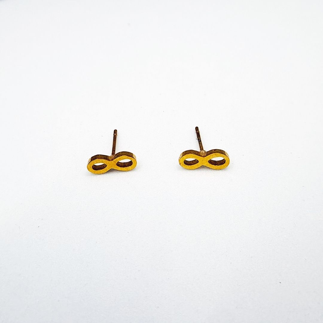 ARETES DE INFINITO EN ACERO AR3225G35 ARETES DE INFINITO EN ACERO AR3225G35