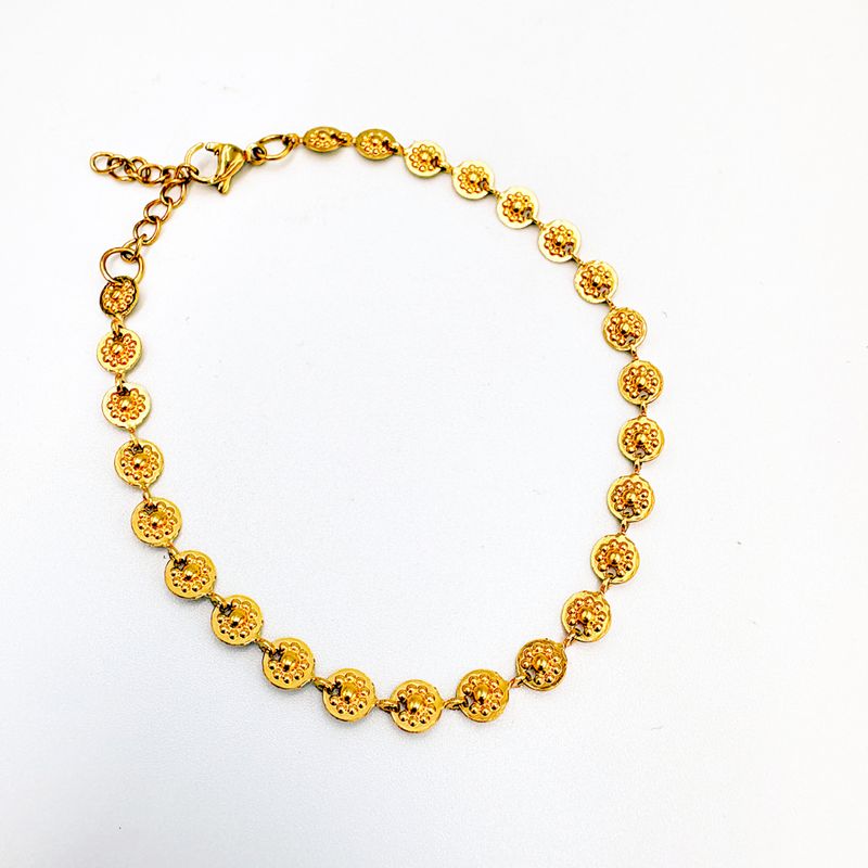 PULSERA DE MEDALLONES FLORALES ARABES PU2122G113 PULSERA DE MEDALLONES FLORALES ARABES PU2122G113