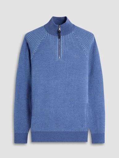L/S QUARTER ZIP SWEATER