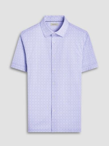 OOOHCOTTON MILO SS SHIRT 1, Size: S, Colour: air blue, Season: spring / summer 2025