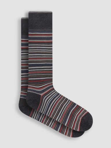 FASHION MERCERIZED SOCK 9, Size: ONE, Colour: black, Season: spring / summer 2025
