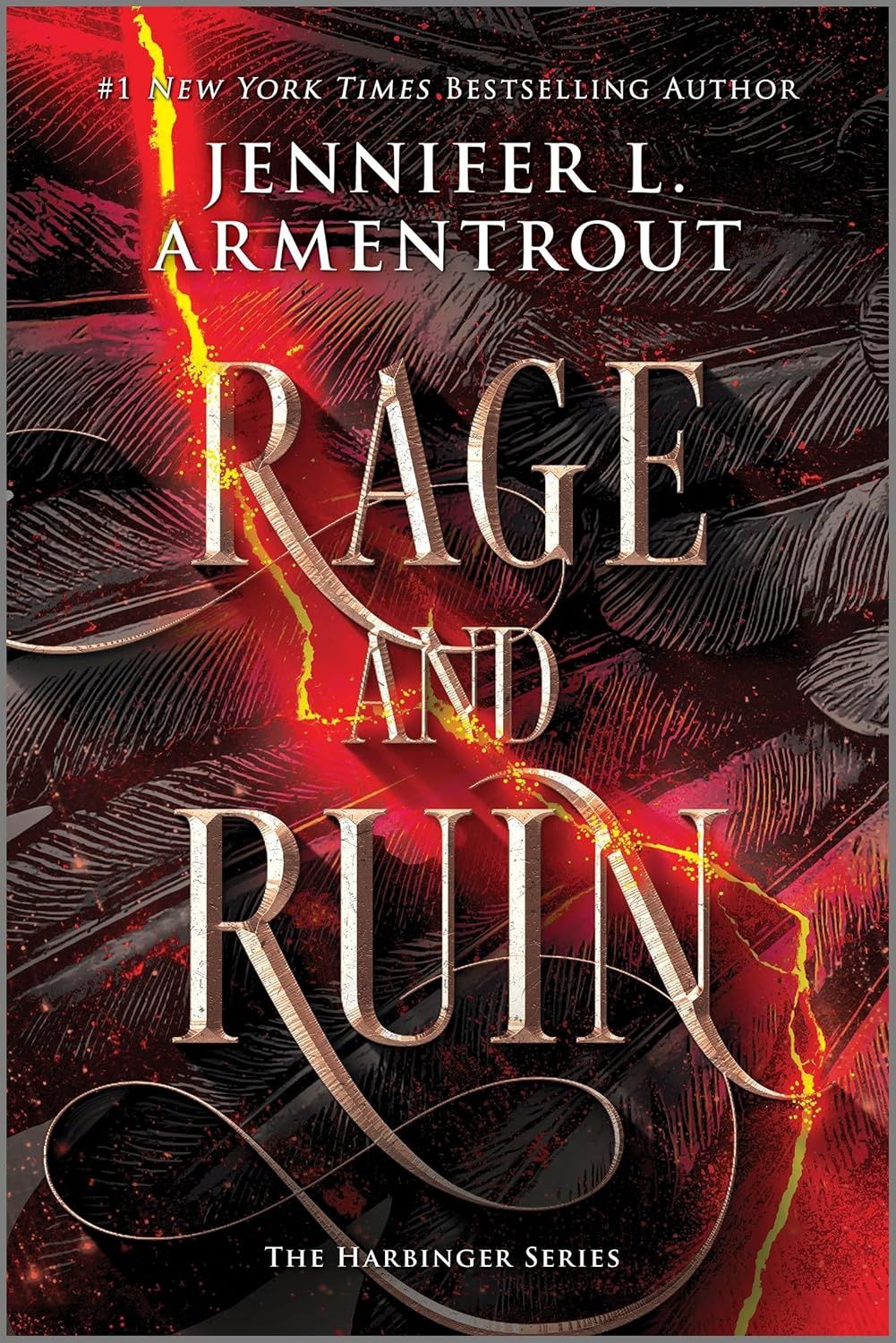 Rage and Ruin: Angels, Demons, and Gargoyles Collide in this Heart-Stopping Romantasy (The Harbinger Series Book 2)