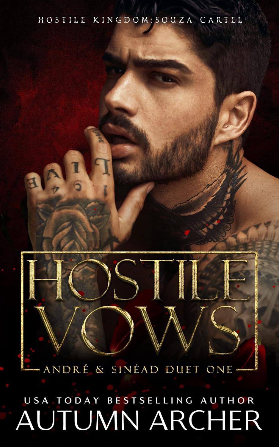 Hostile Vows : A Dark Forced Marriage Mafia Romance (Souza Cartel: André)