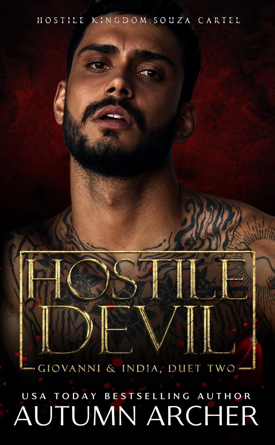 Hostile Devil : A Dark Age Gap Mafia Romance (Souza Cartel: Giovanni)