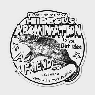 Hideous Abomination Sticker