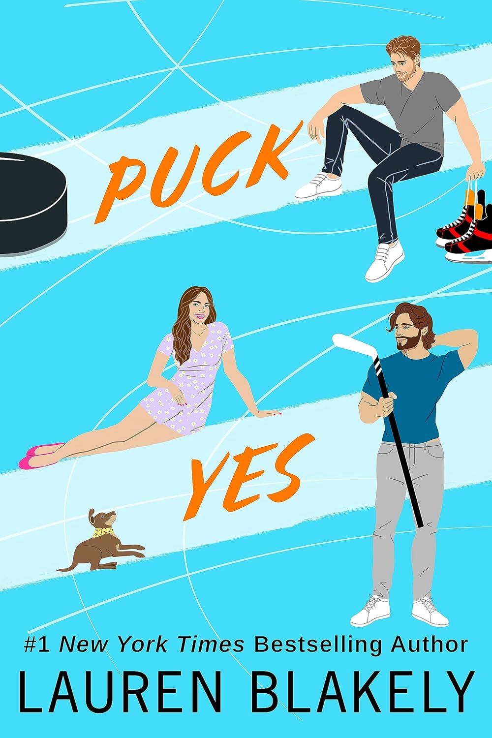 Puck Yes (My Hockey Romance Book #2)