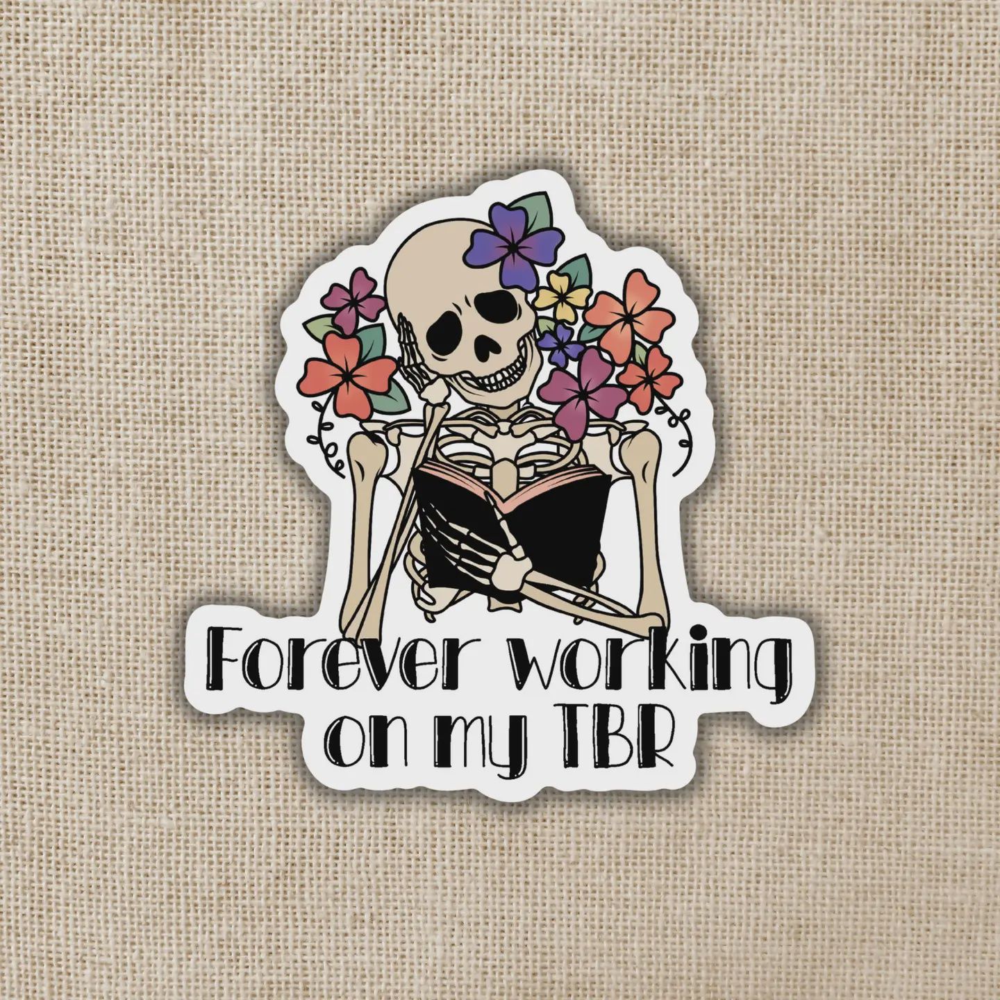 Forever Working on My TBR Sticker