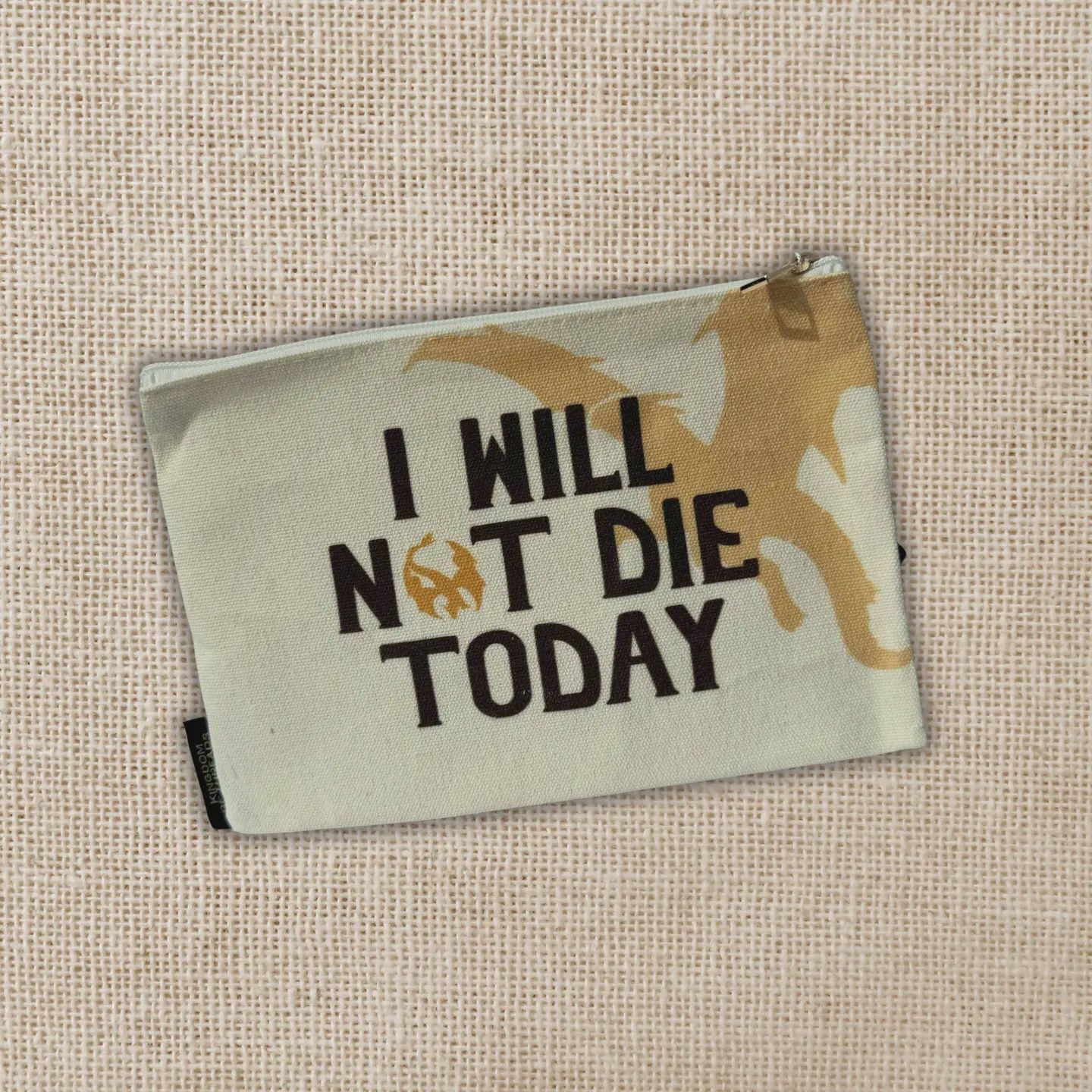 I Will Not Die Today Canvas