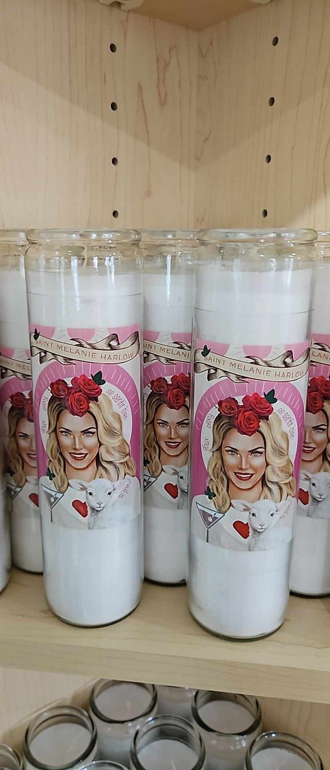Patron Author Saint Candle, Variant: Melanie Harlow