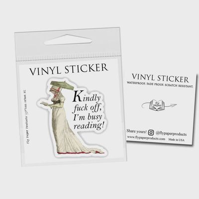 Kindly F Off Sticker