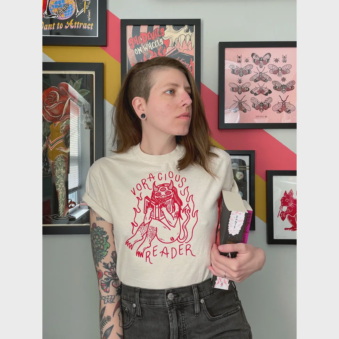 Voracious Reader T Shirt