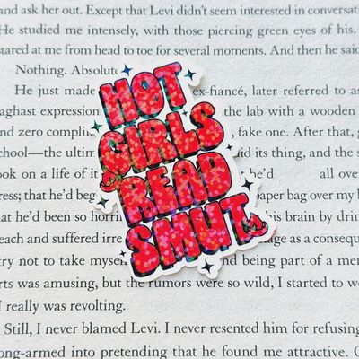 Hot Girls Read Smut Kindle Book Sticker